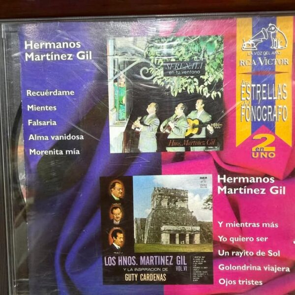HERMANOS MARTINEZ GIL - LAS ESTRELLAS DEL FONOGRAFO CD
