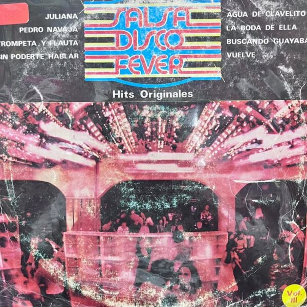 SALSA DISCO FEVER - HITS ORIGINALES LP (DE EPOCA)