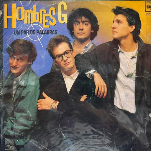 HOMBRES G - UN PAR DE PALABRAS LP (DE EPOCA)