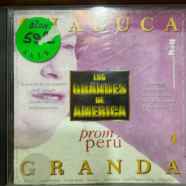 CHABUCA  GRANDA - LOS GRANDES DE AMERICA 4 CD (SEGUNDA MANO)