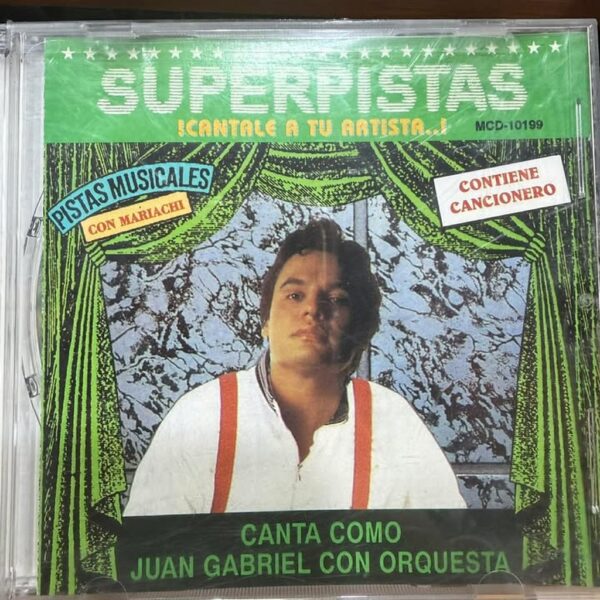 SUPERPISTAS - CANTA COMO JUAN GABRIEL CON ORQUESTA CD