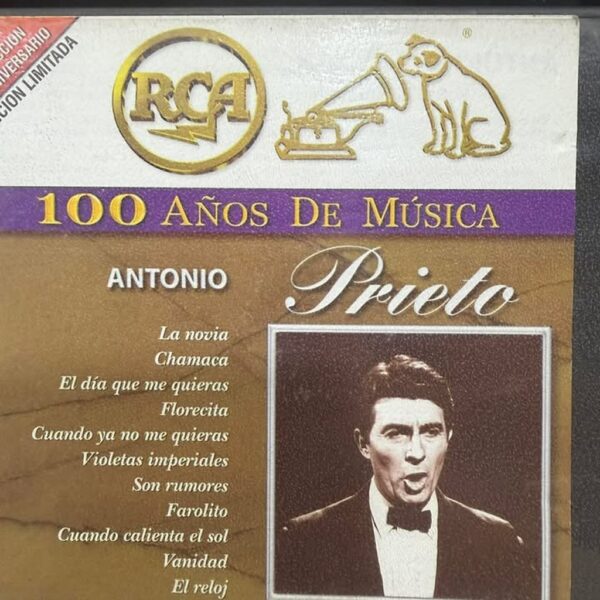 ANTONIO PRIETO - 100 AÑOS DE MUSICA CD (SEGUNDA MANO)
