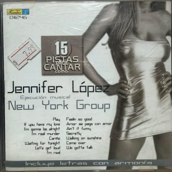 JENNIFER LOPEZ - 15 PISTAS PARA CANTAR CD (SEGUNDA MANO)