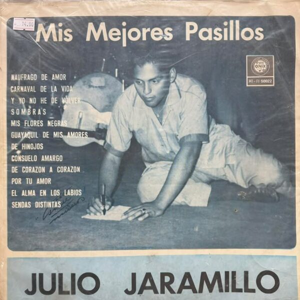 JULIO JARAMILLO - MIS MEJORES PASILLOS LP (DE EPOCA)