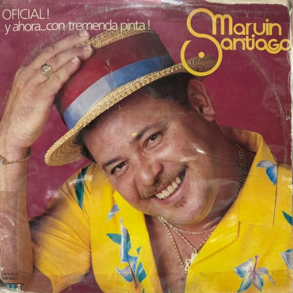 MARVIN SANTIAGO - OFICIAL ! Y AHORA TREMENDA PINTA LP (DE EPOCA)