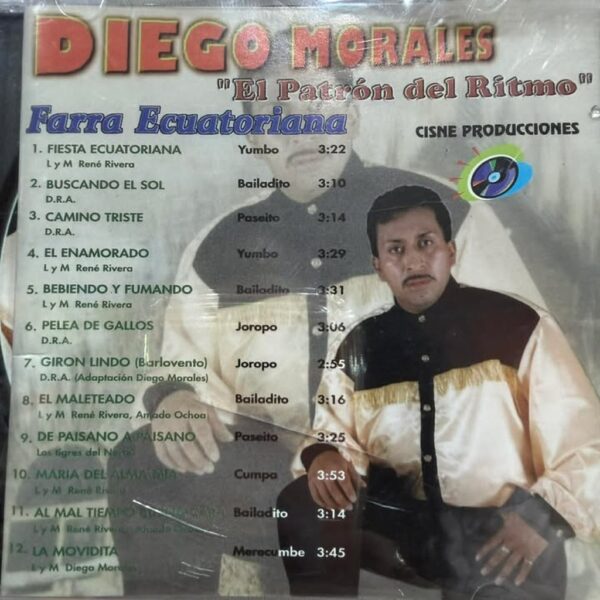 DIEGO MORALES - EL PATRON DEL RITMO CD (SEGUNDA MANO)