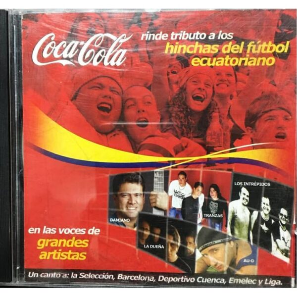 COCA COLA - HINCHAS DEL FUTBOL ECUATORIANO CD (SEGUNDA MANO)