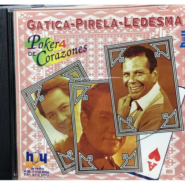 GATICA - PIRELA LEDESMA - POKER 4 DE CORAZONES CD (SEGUNDA MANO)