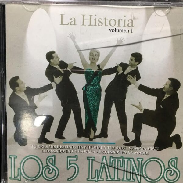 LOS 5 LATINOS - LA HISTORIA VOLUMEN 1 CD (SEGUNDA MANO)