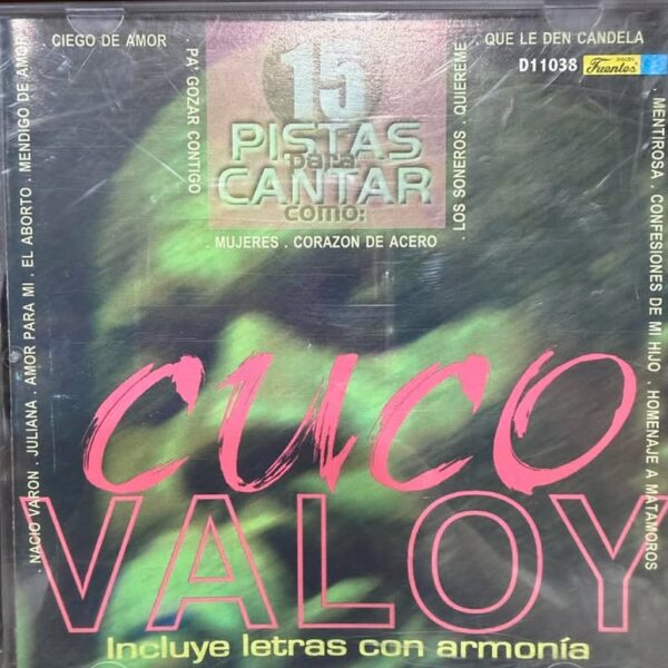 CUCO VALOY - 15 PISTAS PARA CANTAR CD (SEGUNDA MANO)