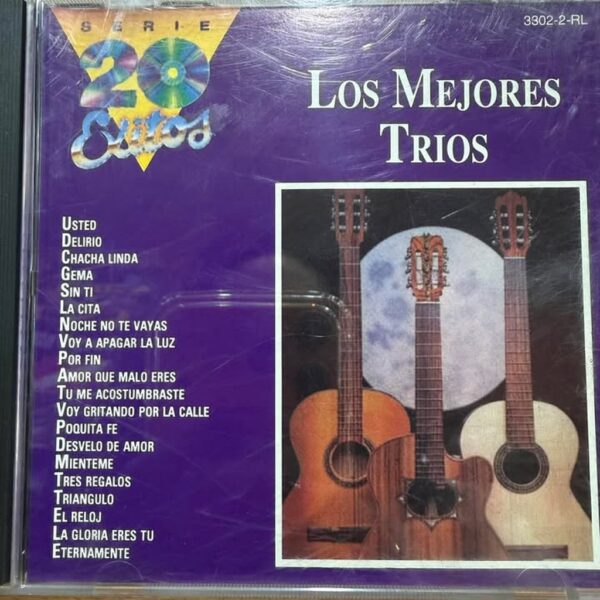 LOS MEJORES TRIOS - SERIE 20 EXITOS CD (SEGUNDA MANO)