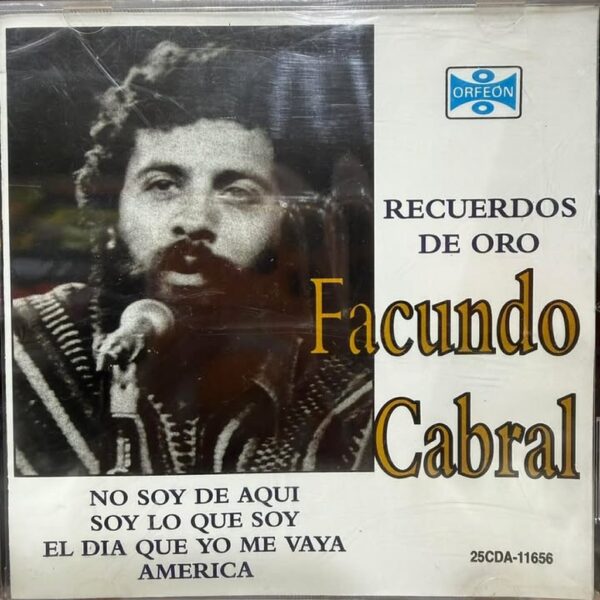 FACUNDO CABRAL - RECUERDOS DE ORO CD (SEGUNDA MANO)