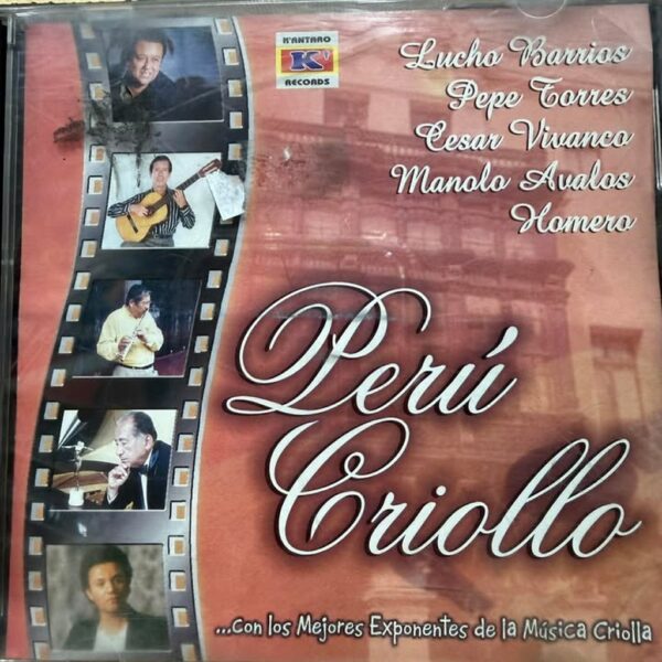 PERU CRIOLLOS - CON LOS MEJORES EXPONENTES DE LA MUSICA CRIOLLA CD (SEGUNDA MANO)