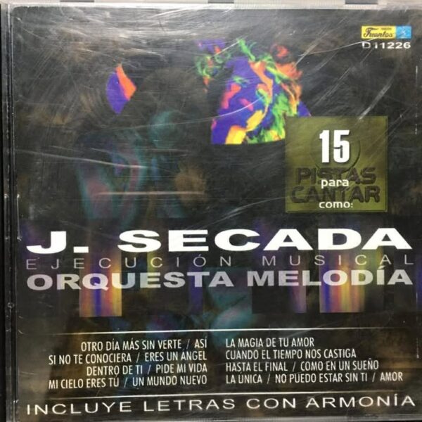 JOAN SECADA - 15 PISTAS PARA CANTAR CD (SEGUNDA MANO)