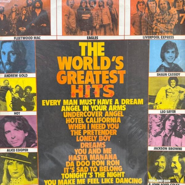 THE WORLD GREATEST HITS - VARIOS INTEPRETES LP (DE EPOCA)
