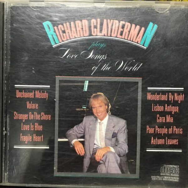 RICHARD CLAYDERMAN - PLAYS LOVE SONGS OF THE WORLD CD (SEGUNDA MANO)