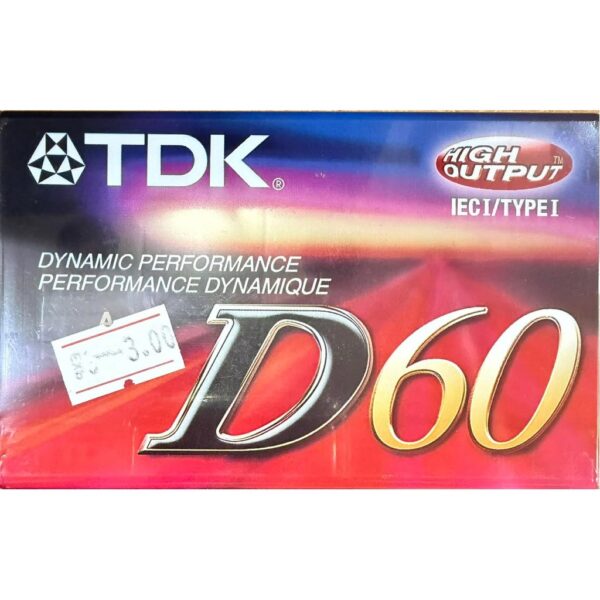 TDK - D60 CASSETTE
