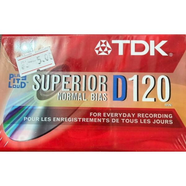 TDK - D120MN CASSETTE
