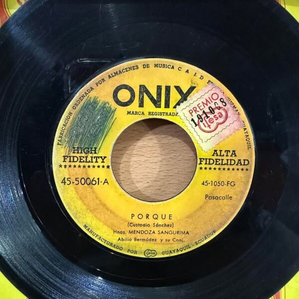 HNAS. MENDOZA SANGURIMA - LLORA MI CORAZON/PORQUE 45RPM