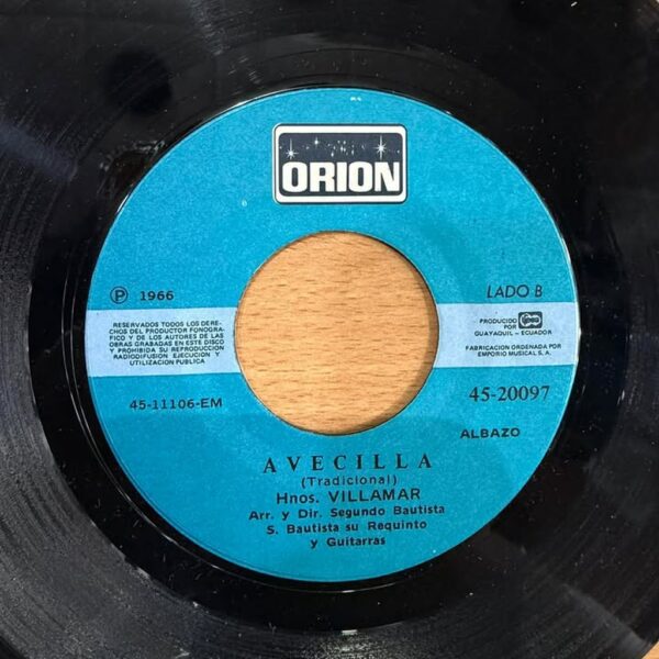 HNOS. VILLAMAR- AVECILLA/HONDO PADECER 45RPM