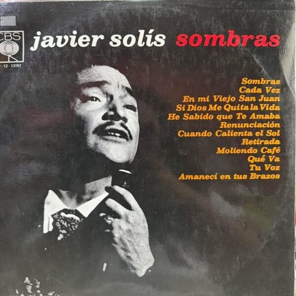 JAVIER SOLIS - SOMBRAS LP (DE EPOCA)