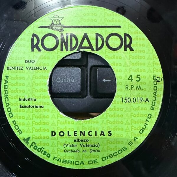 VICTOR  VALENCIA - TORMENTOS /DOLENCIAS 45RPM