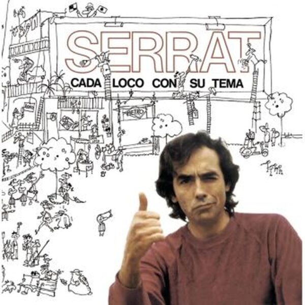 SERRAT - CADA LOCO CON SU TEMA CD (SEGUNDA MANO)