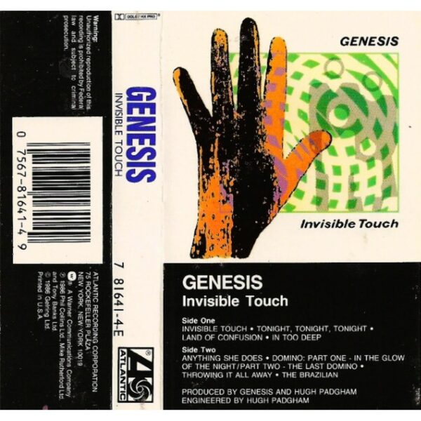 GENESIS - INVISIBLE TOUCH CASSETTE