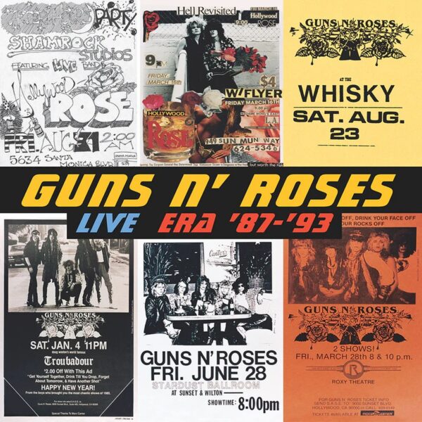 GUNS N ROSES - LIVE ERA 87-93 BOX SET