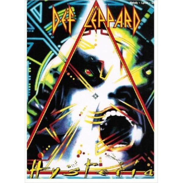 DEF LEPPARD  HYSTERIA CASSETTE (EDI AMERICANA)