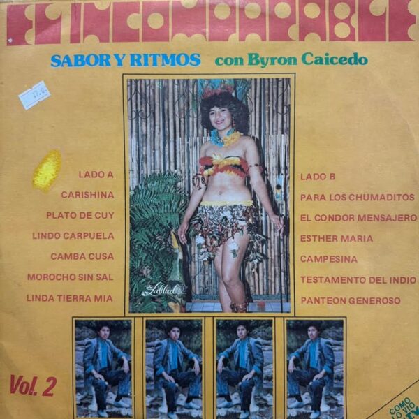 BYRON CAICEDO - EL INCOMPARABLE LP (DE EPOCA)
