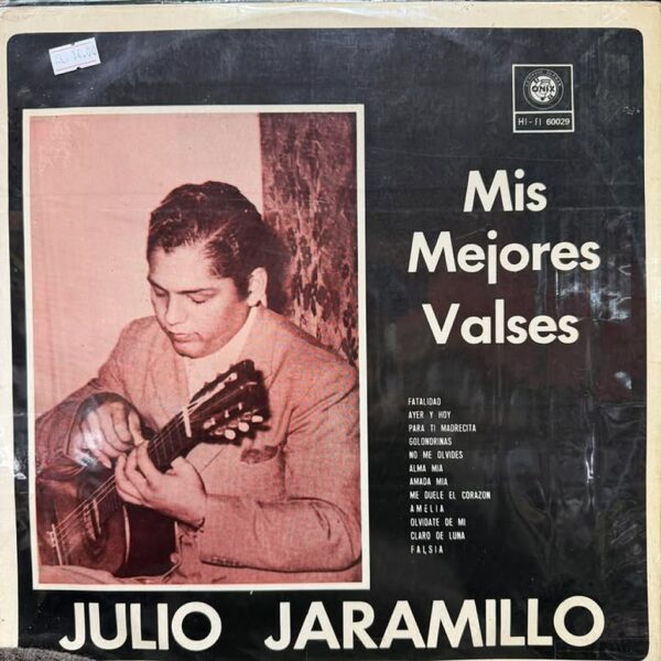 JULIO JARAMILLO - MIS MEJORES VALS LP (DE EPOCA)