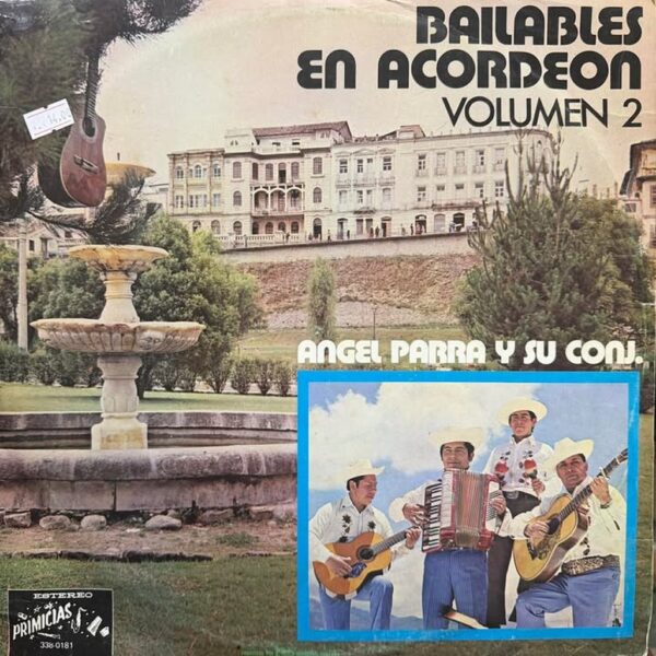 ANGEL PARRA - BAILABLES EN ACORDEON VOLIMEN 2  LP (DE EPOCA)