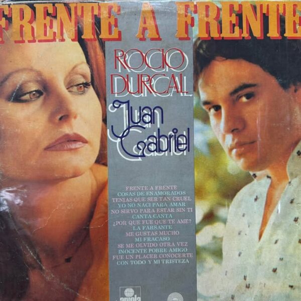 ROCIO DURCAL Y JUAN GABRIEL - FRENTE A FRENTE LP (DE EPOCA)