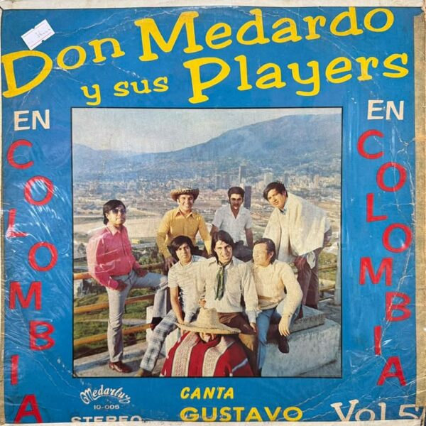 DON MEDARDO Y SUS PLAYERS - EN COLOMBIA VOL.5 LP (DE EPOCA)