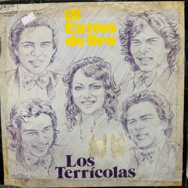 LOS TERRICOLAS - 18 EXITOS DE ORO LP (DE EPOCA)