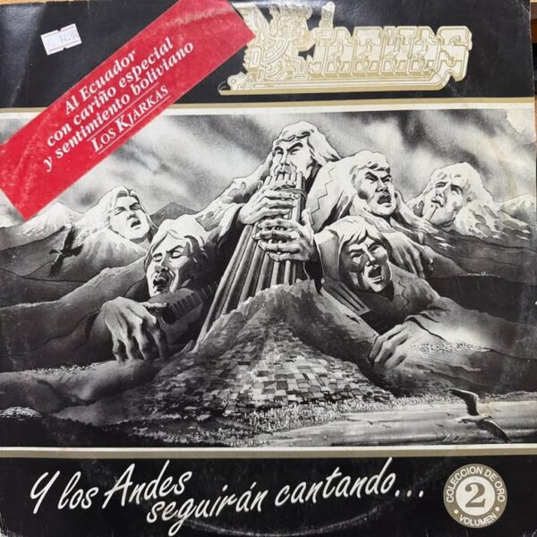 KJARKAS - Y LOS ANDES SEGUIRAN CANTANDO VOL.2 LP (DE EPOCA)