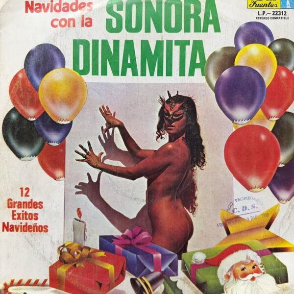 SONORA DINAMITA - NAVIDAD CON/12 GRANDES EXITOS NAVIDEÑOS LP (DE EPOCA)
