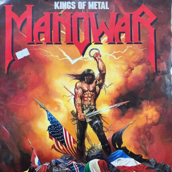MANOWAR - KINGS OF METAL LP (DE EPOCA)