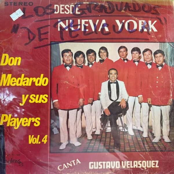 DON MEDARDO Y SUS PLAYERS - DESDE NUEVA YORK VOL.4 LP (DE EPOCA)