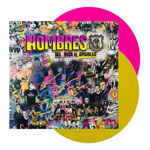 HOMBRES G - DEL ROSA AL AMARILLO 2LP