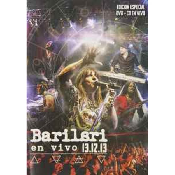 BARILARI  - EN VIVO 13.12.13 DVD +CD
