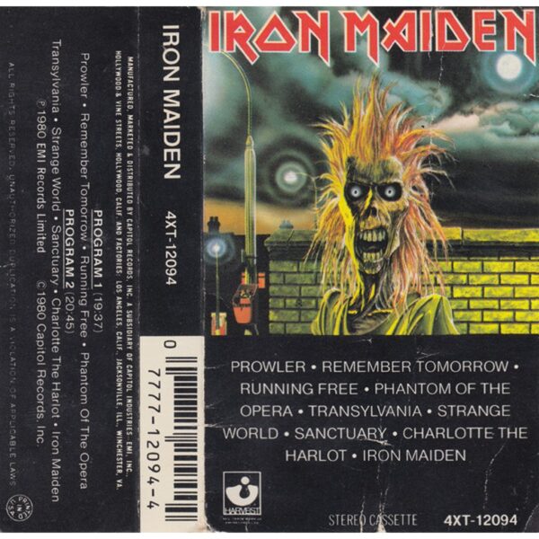 IRON MAIDEN - IRON MAIDEN CASSETTE