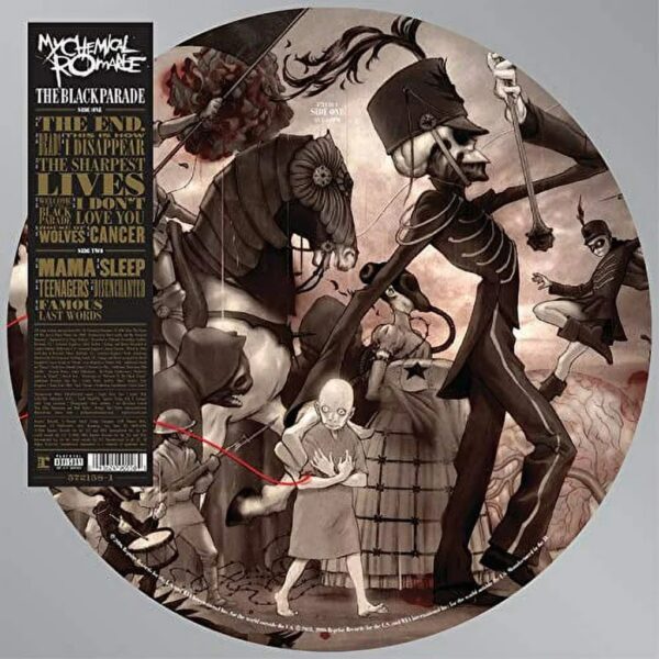 MY CHEMICAL ROMANCE - THE BLACK PARADE LP (PICTURE)