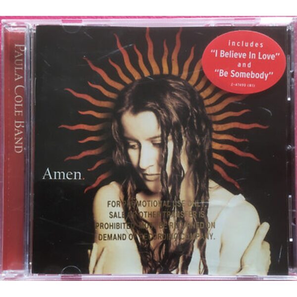 PAULA COLE BAND - AMEN CD (SEGUNDA MANO)